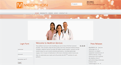 Desktop Screenshot of meditrondevices.com